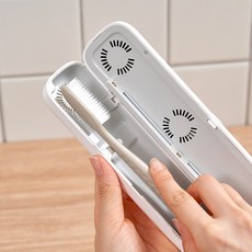 프롬비 퍼펙트클린 유무선 가정용 휴대용 칫솔살균기 FE240, 화이트, 퍼펙트클린 휴대용 칫솔살균기FE240/CLY603450