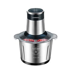 東日家電 3L不鏽鋼電動絞肉機 雙刀組 快慢雙檔 調理機 攪拌機 快速切碎, 1個