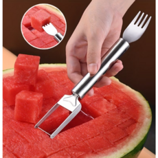 샤인월드 스테인리스 수박 커터, 1개