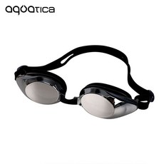 아쿠아티카 프리미엄 미러 수경 AQA-700M, 블랙, FREE, 1개