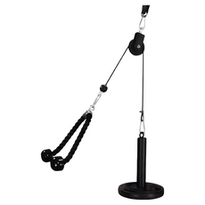 組裝式滾輪下拉健身組, 1套, 單色