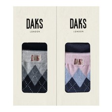 [백화점 정품] 닥스 DB 26406숙녀 면단목 작은아가일2족세트