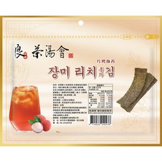 茶湯會 玫瑰荔枝紅風味 海苔 32g, 1個, 良澔【玫瑰荔枝紅風味】32g