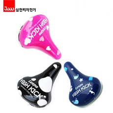 삼천리 아동용 하이킥 자전거 안장, 블랙, 1개