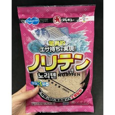 마루큐 노리텐 135g(소포장3봉입) 바닥낚시 미끼용 + 집어제, 1개, 135g