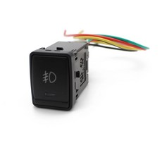 닛산 호환 X 트레일 T32 끄기 Qashqai 2015 DRL J11 전면 전원 버튼 Navara 2014 NP300 켜기 카메라 스위치 LED 안개등 Tiida 자동차, Front fog light