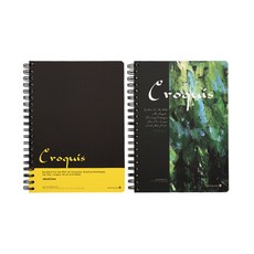 모닝글로리 / 6500 좌철 크로키북 (B5) / 드로잉북 드로잉노트 스케치노트 드로잉스케치 미술노트, 1개, 비5