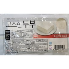자연촌 고소한두부, 1kg, 2개