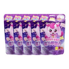 캐치티니핑 하츄핑의 달콤한 별가루 젤리 (5개) 티니핑스티커포함 하츄핑