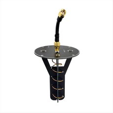 5.8GHz 방향 안테나 헬리컬 안테나 이미지 이미지 전송 안테나 원격 제어 확장 범위 높은 게인 5800MHz b, 01 Black LeftHanded, [01] Black LeftHanded