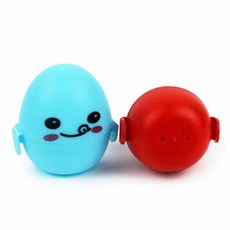 계란캡슐 휴대용 계란정리함 케이스 계란보관 계란보관함 계란 계란팩, 1개, 블루