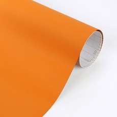 월플랜 인테리어 시트지 단색 오렌지 무광 SD906
