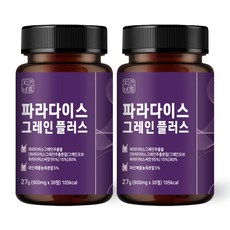 자연바름 파라다이스 그레인 플러스, 2개, 30정