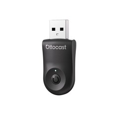 오토캐스트 Mini 차량용 동글이 2in1 무선 안드로이드 오토 카플레이 호환, 블랙, CA505-T
