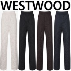 5층 웨스트우드 WESTWOOD 우먼 항아리 퀄팅 셋업 팬츠 (여자 겨울 패딩 바지) P4/708