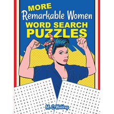 (영문도서) More Remarkable Women Word Search Puzzles Paperback, Dover Publications, English, 9780486840512