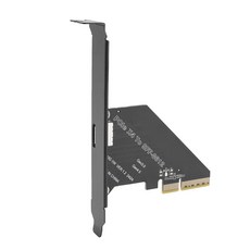 PCIe 4.0 x4 to Oculink SFF 8612 어댑터 8611 외장 그래픽 카드 브래킷 포함 NVMe SSD GPU EGPU용 호스트 어댑터 138864, PCIe 4.0 x4 to Oculink SFF 861