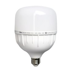 블링 GS LED 전구 삼파장 램프 크림벌브 보안등 공장등 고와트, 50W(E26), 2개