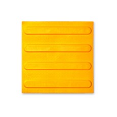 하나 공구 [국내생산] 점자블럭 본드형 7T 논슬립 미끄럼방지 빠른 시공, 선형 노란색, 1개