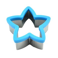 샌드위치 커터 하트 스타 미키 빵 토스트 도시락 벤토 박스 음식 쿠키 틀 주방 도구, 1개, 4. Star
