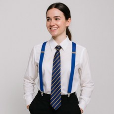 컬러 정장 멜빵 서스펜더 블루 바지 멜빵끈kor9+9GXV