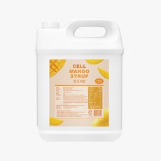 셀 대만산 망고시럽 망고베이스, 1개, 2.5kg