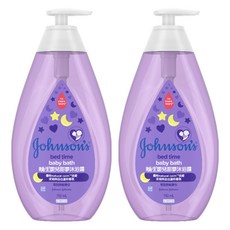 존슨즈베이비 베드 타임 키즈 바스 바디 클렌저, 2개, 750ml