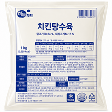 하늘푸드 치킨탕수육 1, 4개, 1kg