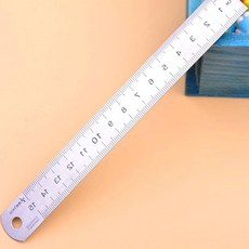 스텐레스 재단자 15cm 직각눈금자 금속자, 1개