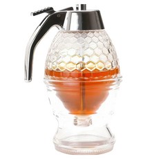 시럽디스펜서 꿀디스펜서 허니디스펜서 꿀보관 시럽병 꿀병 꿀통 보관용기 R119-O, 01.벌집 200ml R119