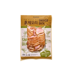 피코크 정통방식으로 만든 훈제 오리 450g, 1개