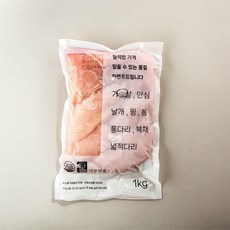 HF 국내산 냉동 닭가슴살, 3개, 1kg