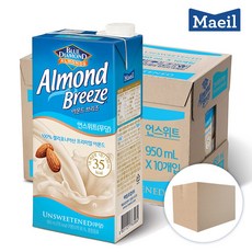 블루다이아몬드 아몬드 브리즈 언스위트, 950ml, 9개