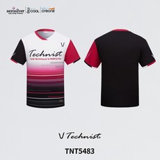 테크니스트 아울렛 TNT5483 남성 여성 경기복 반팔티셔츠 배드민턴 탁구 스쿼시 스포츠