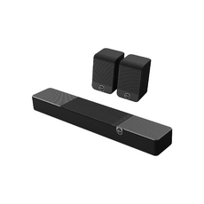 Klipsch 電視聲霸組合，含聲霸與兩顆無線後環繞喇叭, 黑色, Core 100+SURR 100