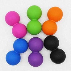 뉴몰 마사지볼 더블 1p 라크로스볼 어깨목마사지기 안마기