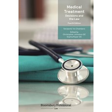 (영문도서) Medical Treatment: Decisions and the Law Paperback, Tottel Publishing, English, 9781526516558