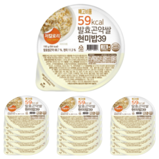 빼고비움 발효곤약쌀현미밥39 39kcal/100g 국내최초 저칼로리마크, 150g, 16개