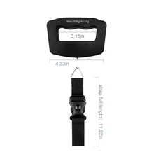 휴대용 디지털 수하물 저울 백라이트가 있는 전자 여행용, 02 Rope Style