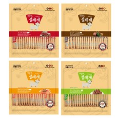 설레개 강아지 간식, 300g, 4개, 4종콤보