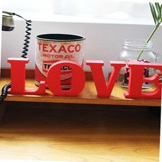 레드 love 러브 이니셜 인테리어 소품 스티로폼 모형 벳모형 촬영소품 장식소품