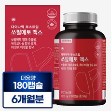 힐링팩토리 다이나믹 부스트업 쏘팔메토 맥스, 1개, 234g