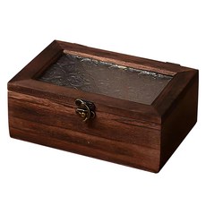 泡桐木復古小物收納盒 小, 1個, 混合顏色