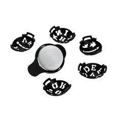 高爾夫記號器 畫線器 - 現貨供應, 1套, 黑色