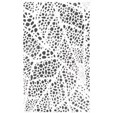 A40-0493 型染版 蝶古巴特diy 簍空模板, 1個