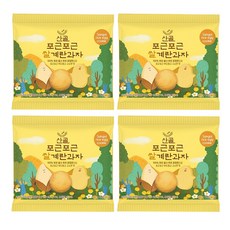 에코맘의산골이유식 산골쌀쿠키, 쌀계란, 40g, 4개