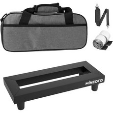 14인치 x 10인치 알루미늄 합금 기타 페달 보드 1.4파운드 초경량 소형 이펙트 페달보드 캐리백 포함, mini(14"x5.5")