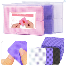 먼지 없는 엠보 네일솜 젤 네일 와이퍼 300매, 1개, 블랙