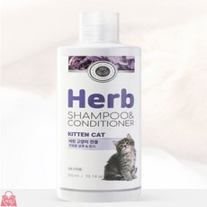 랄라온 고양이샴푸린스 자묘용 300ml 고양이목욕용품, 1