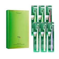 죽염 치주라인 3.5 칫솔 부드러운 6입 1개+증정, 부드러운6입+시원한1입2개+클린민트20g2개
